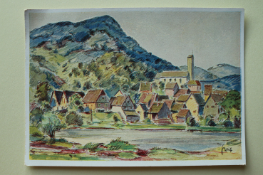 Ansichtskarte AK Schönau Wasgau 1930-1945 Häuser Kdf Kraft durch Freude Karte Architektur Ortsansicht Rheinland Pfalz